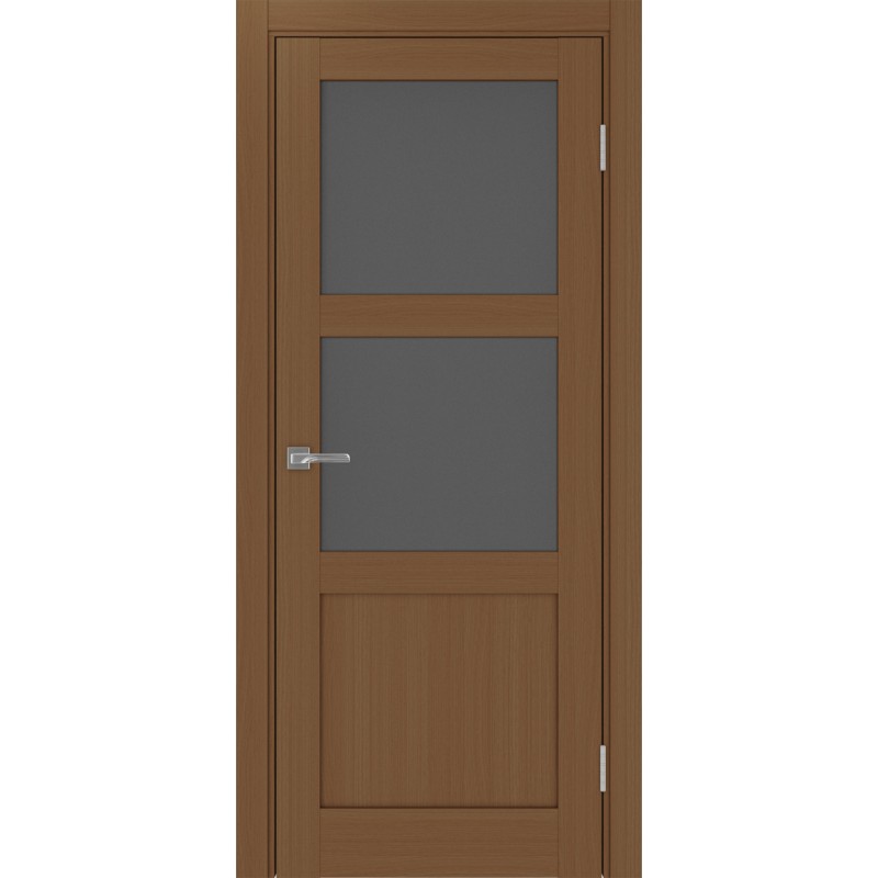 Межкомнатная дверь Турин 530.221, цвет орех NL, заполнение Графит матовое, размер 200*80 см.