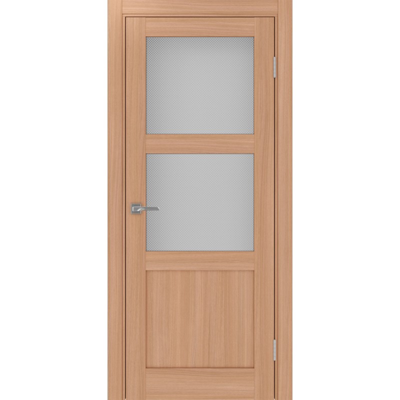 Межкомнатная дверь Турин 530.221, цвет ясень тёмный, заполнение Пунта бесцветное, размер 200*80 см.