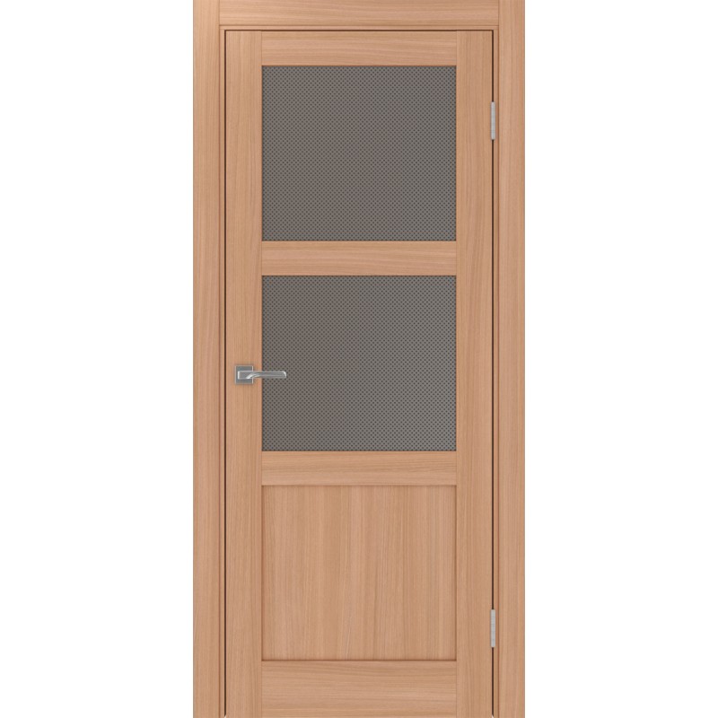 Межкомнатная дверь Турин 530.221, цвет ясень тёмный, заполнение Пунта бронзовое, размер 200*80 см.