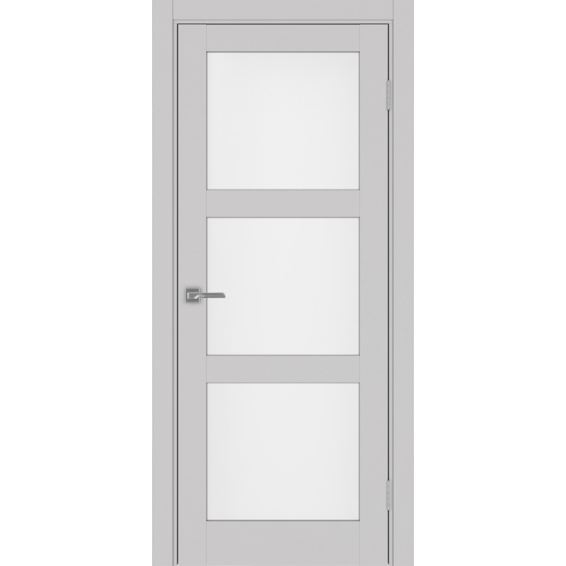 Межкомнатная дверь Турин 530.222, цвет пепельный, заполнение Мателюкс, размер 200*80 см.