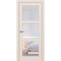 Турин 530.222, цвет ясень перламутровый, заполнение Прозрачное, размер 200*80 см.