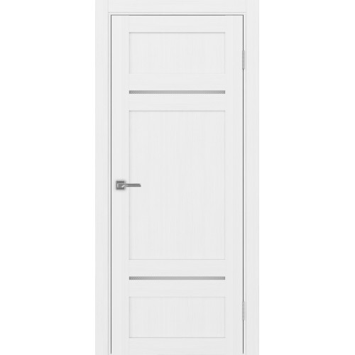 Турин 532.12121, цвет белый лёд, заполнение Пунта бесцветное, размер 200*80 см.