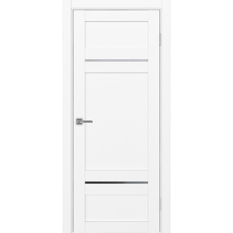 Межкомнатная дверь Турин 532.12121, цвет белый снежный, заполнение Мору, размер 200*80 см.