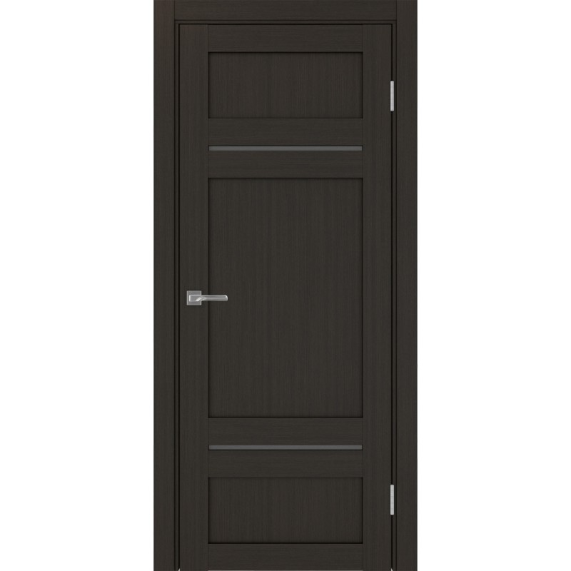 Межкомнатная дверь Турин 532.12121, цвет венге FL, заполнение Графит матовое, размер 200*80 см.