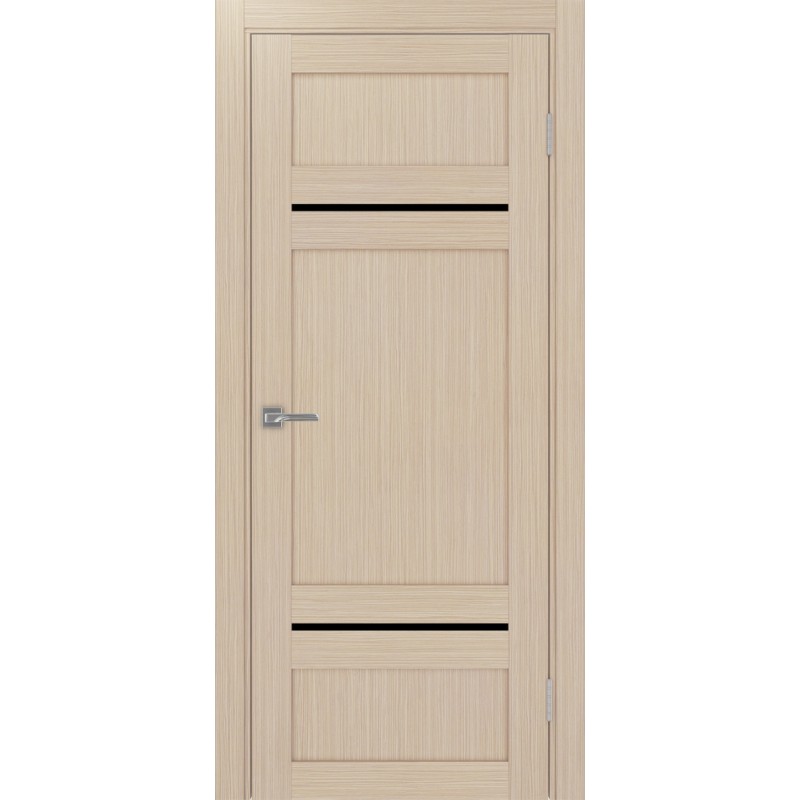 Межкомнатная дверь Турин 532.12121, цвет дуб беленый FL, заполнение LACчерный, размер 200*80 см.