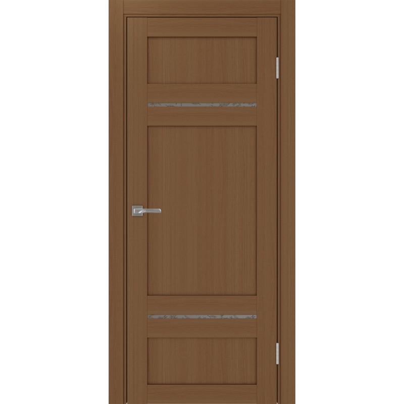 Межкомнатная дверь Турин 532.12121, цвет орех NL, заполнение Дали бронзовое, размер 200*80 см.