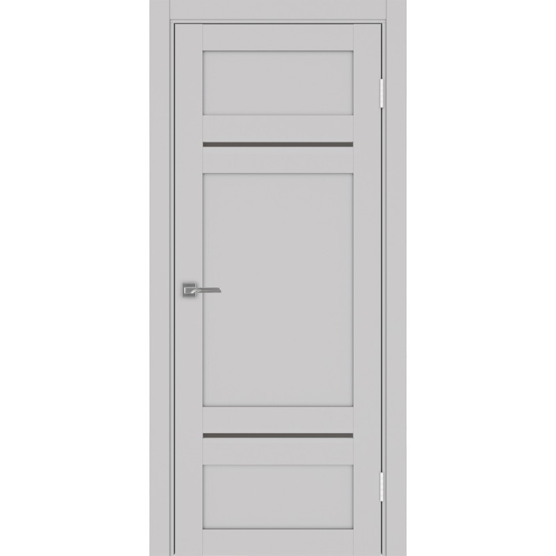 Межкомнатная дверь Турин 532.12121, цвет пепельный, заполнение Бронза матовое, размер 200*80 см.