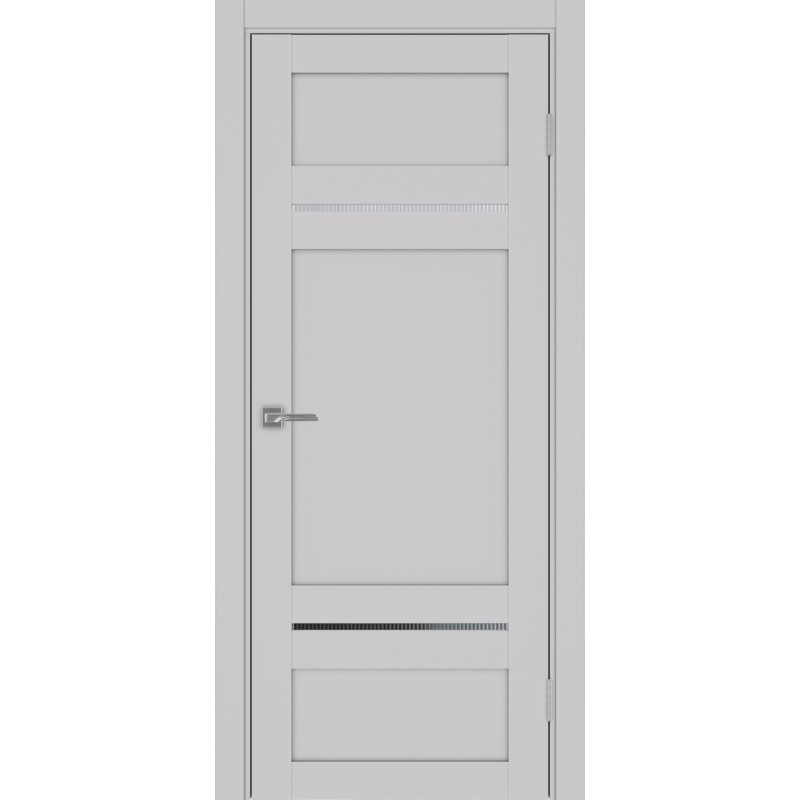 Межкомнатная дверь Турин 532.12121, цвет пепельный, заполнение Мору, размер 200*80 см.