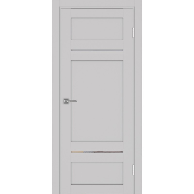 Межкомнатная дверь Турин 532.12121, цвет пепельный, заполнение Прозрачное, размер 200*80 см.