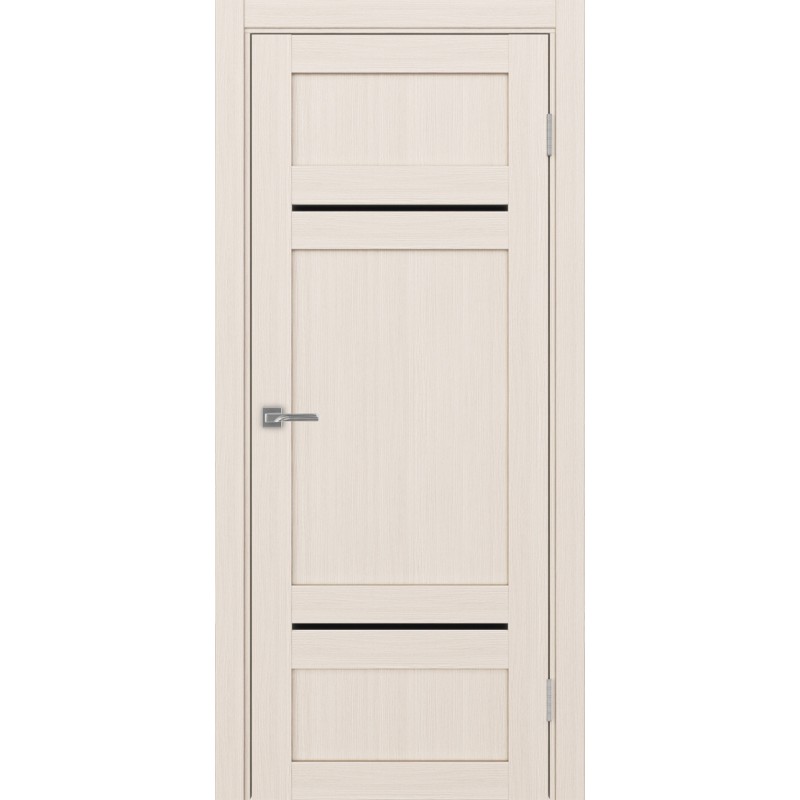 Межкомнатная дверь Турин 532.12121, цвет ясень перламутровый, заполнение LACчерный, размер 200*80 см.