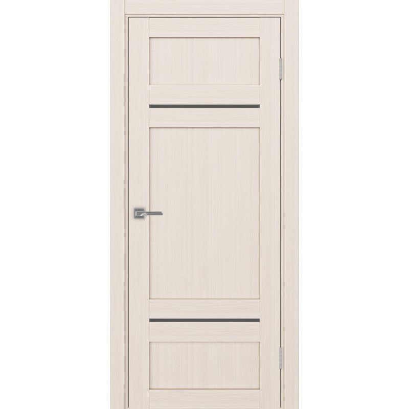 Межкомнатная дверь Турин 532.12121, цвет ясень перламутровый, заполнение Графит матовое, размер 200*80 см.