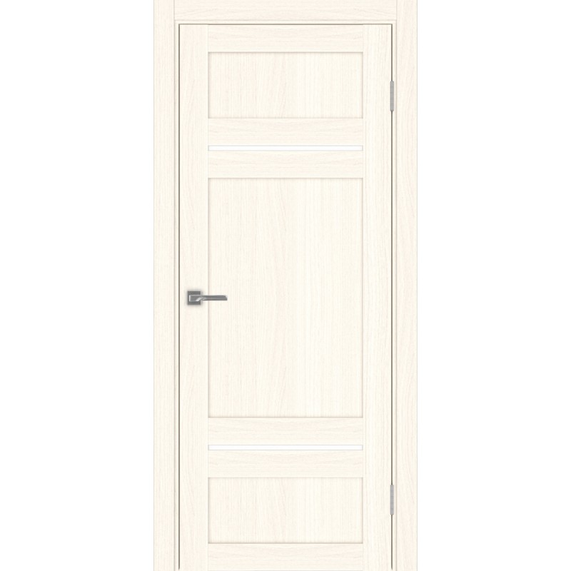 Межкомнатная дверь Турин 532.12121, цвет ясень светлый, заполнение LACбелый, размер 200*80 см.