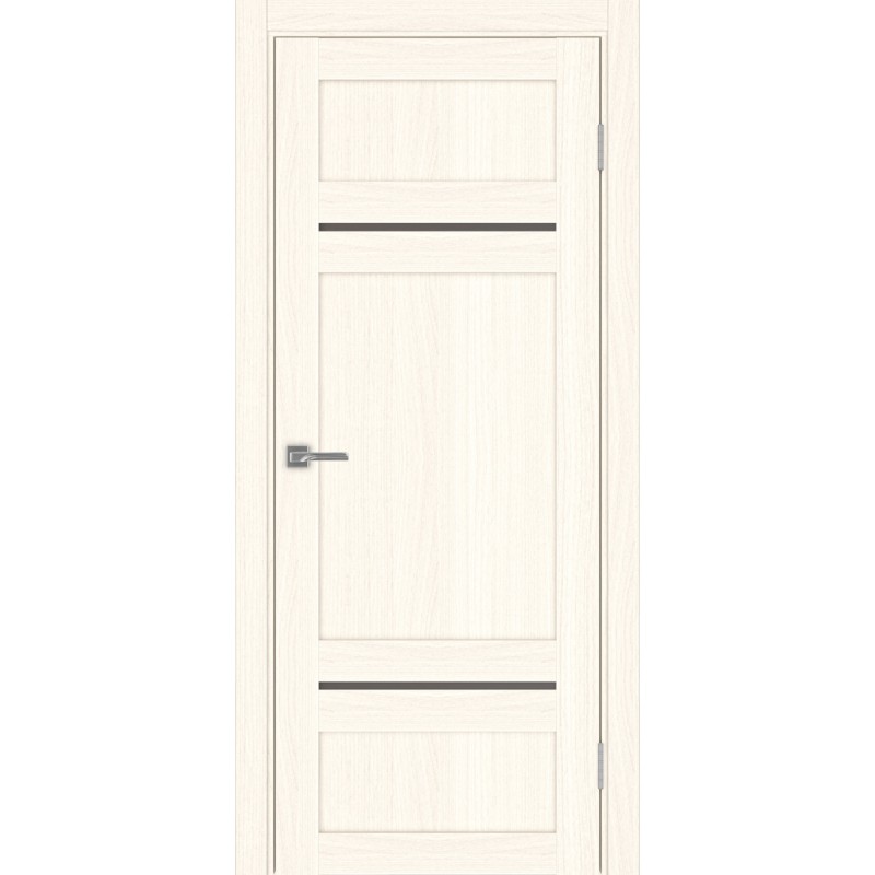 Межкомнатная дверь Турин 532.12121, цвет ясень светлый, заполнение Бронза матовое, размер 200*80 см.