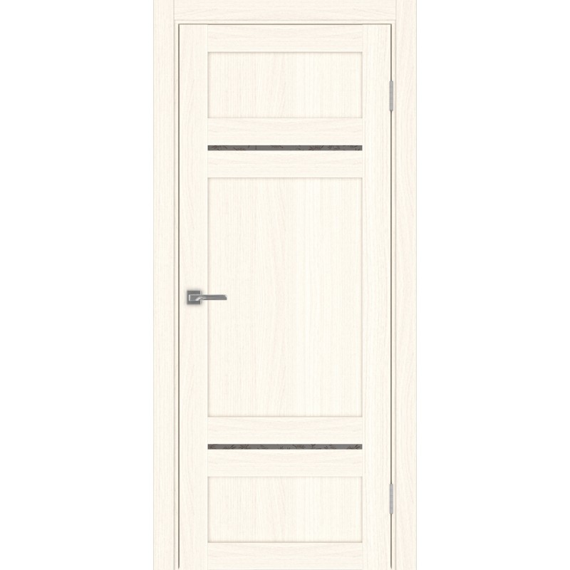 Межкомнатная дверь Турин 532.12121, цвет ясень светлый, заполнение Дали бронзовое, размер 200*80 см.