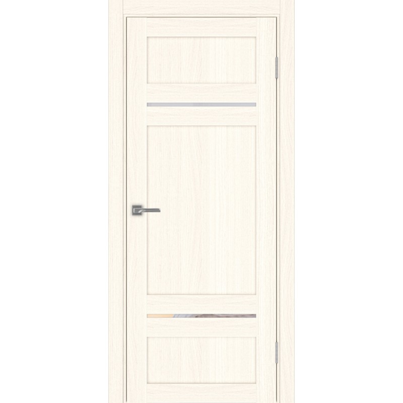 Межкомнатная дверь Турин 532.12121, цвет ясень светлый, заполнение Прозрачное, размер 200*80 см.