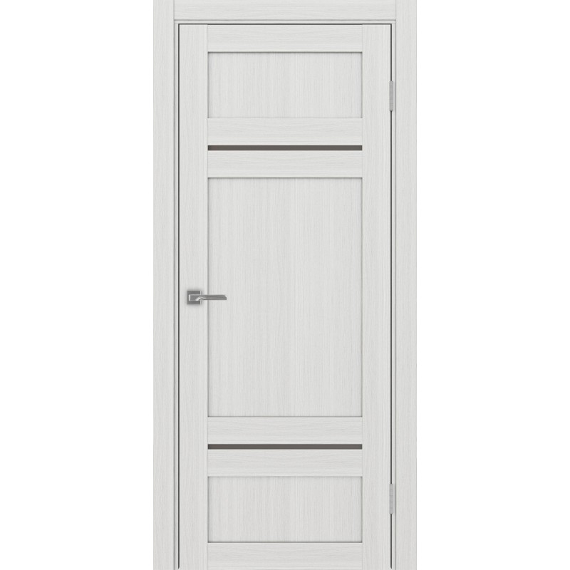 Межкомнатная дверь Турин 532.12121, цвет ясень серебристый, заполнение Бронза матовое, размер 200*80 см.