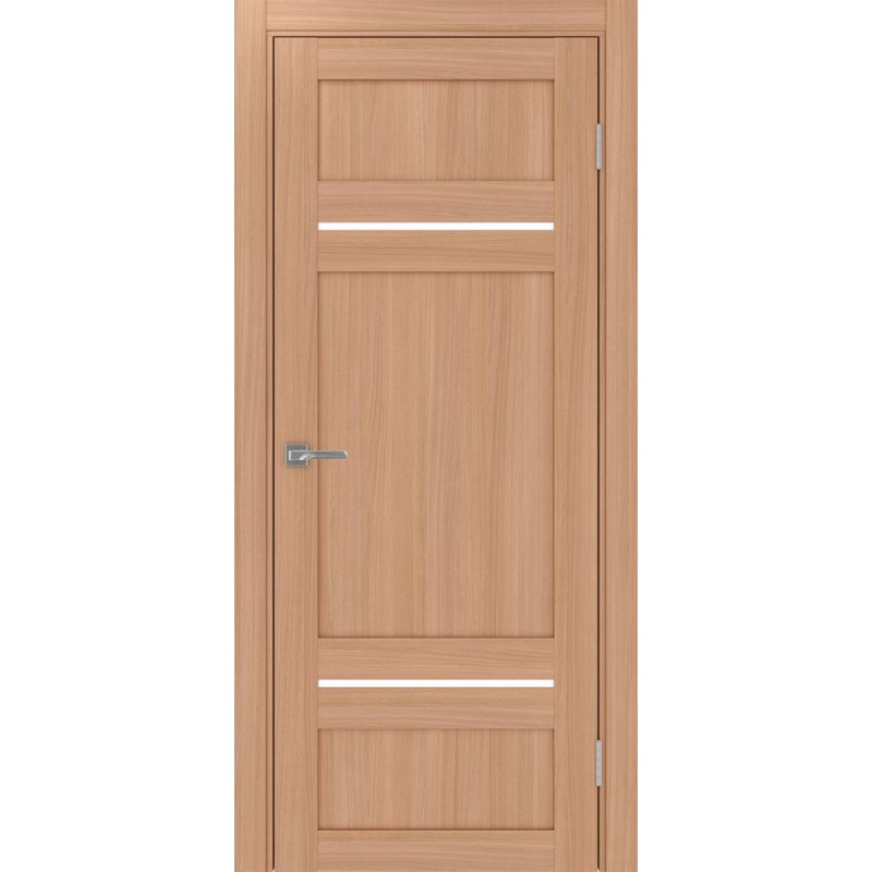 Межкомнатная дверь Турин 532.12121, цвет ясень тёмный, заполнение LACбелый, размер 200*80 см.