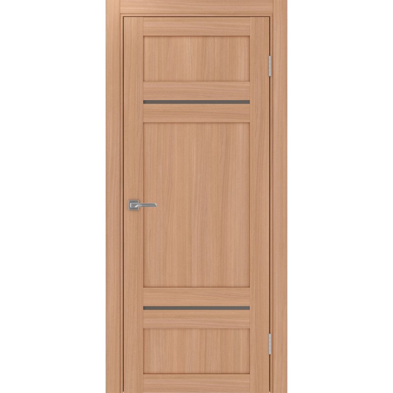 Межкомнатная дверь Турин 532.12121, цвет ясень тёмный, заполнение Бронза матовое, размер 200*80 см.