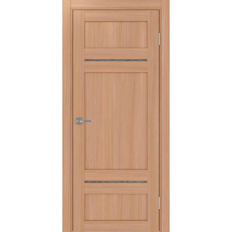 Межкомнатная дверь Турин 532.12121, цвет ясень тёмный, заполнение Дали бронзовое, размер 200*80 см.