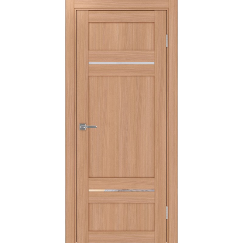 Межкомнатная дверь Турин 532.12121, цвет ясень тёмный, заполнение Прозрачное, размер 200*80 см.