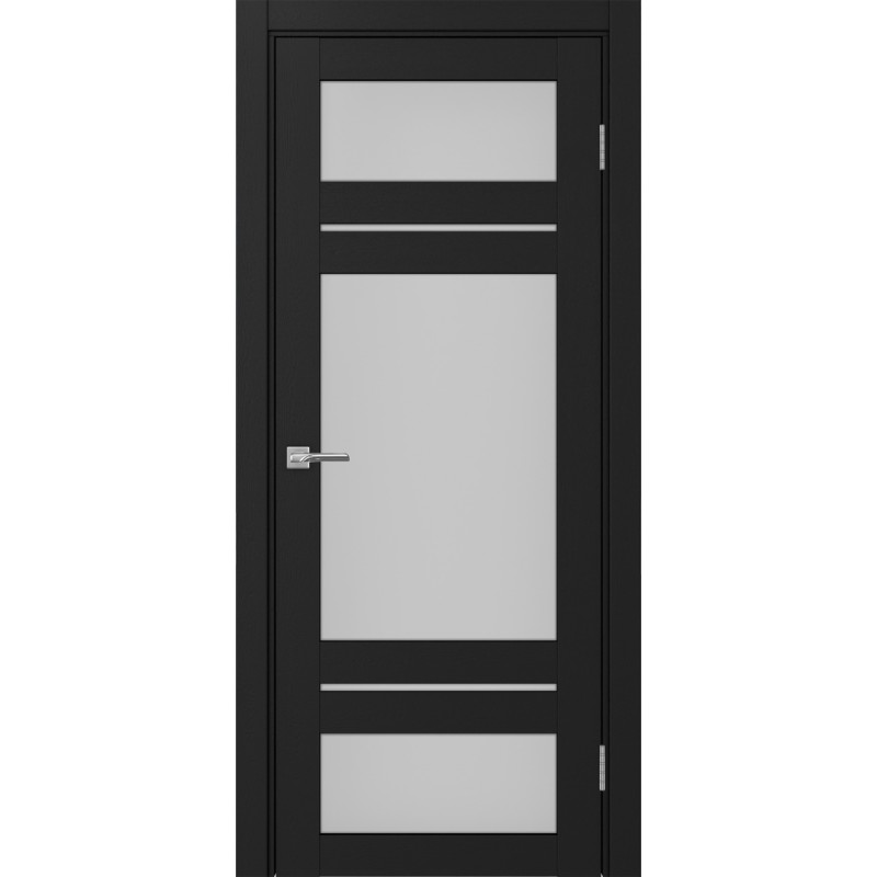 Межкомнатная дверь Турин 532.22222, цвет Антрацит стекло Мателюкс, размер 80*200 см.