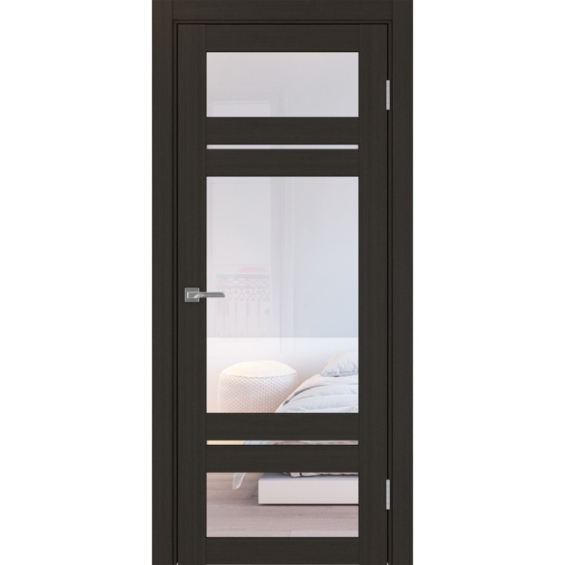 Межкомнатная дверь Турин 532.22222, цвет венге FL, заполнение Прозрачное, размер 200*80 см.