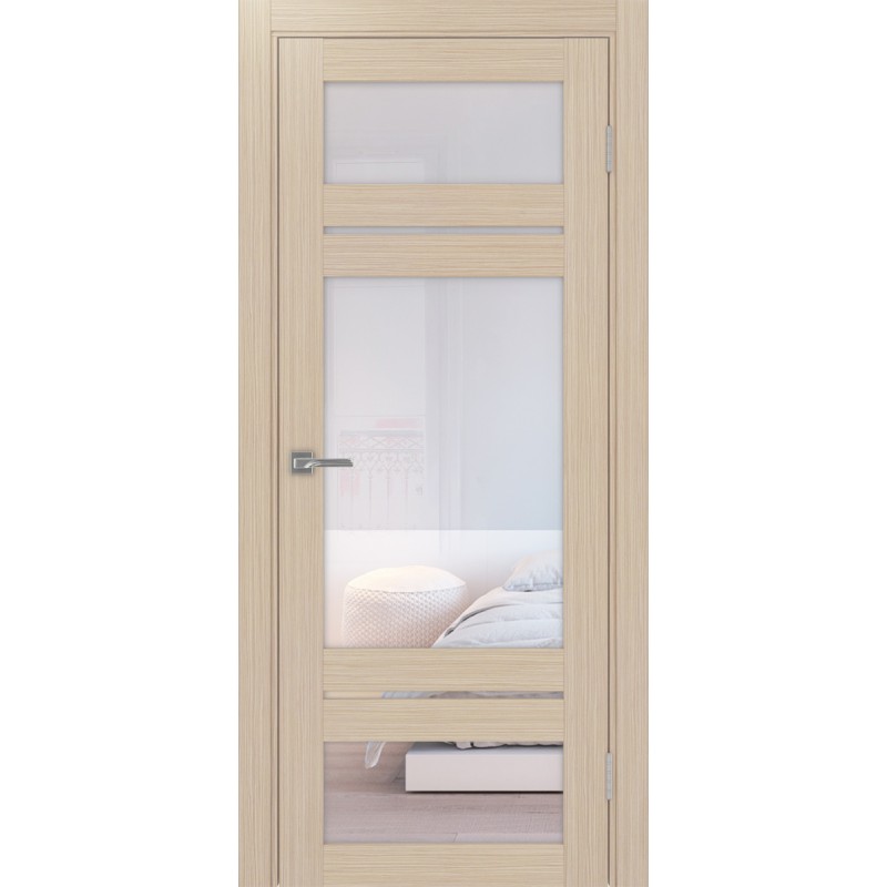 Межкомнатная дверь Турин 532.22222, цвет дуб беленый FL, заполнение Прозрачное, размер 200*80 см.