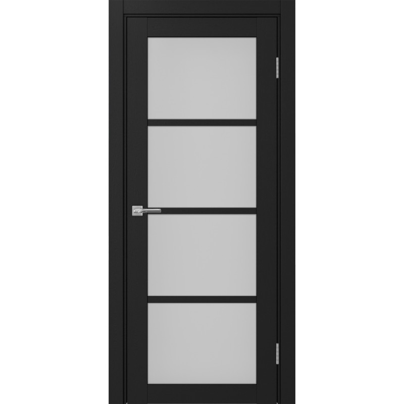 Межкомнатная дверь Турин 540.2222, цвет Антрацит стекло Мателюкс, размер 80*200 см.