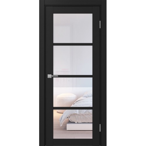 Турин 540.2222, цвет Антрацит стекло Прозрачное, размер 80*200 см.