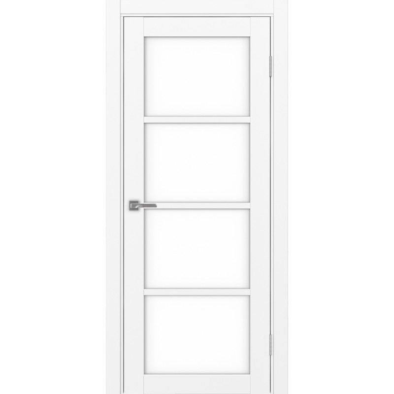 Межкомнатная дверь Турин 540.2222, цвет белый снежный, заполнение LACбелый, размер 200*80 см.