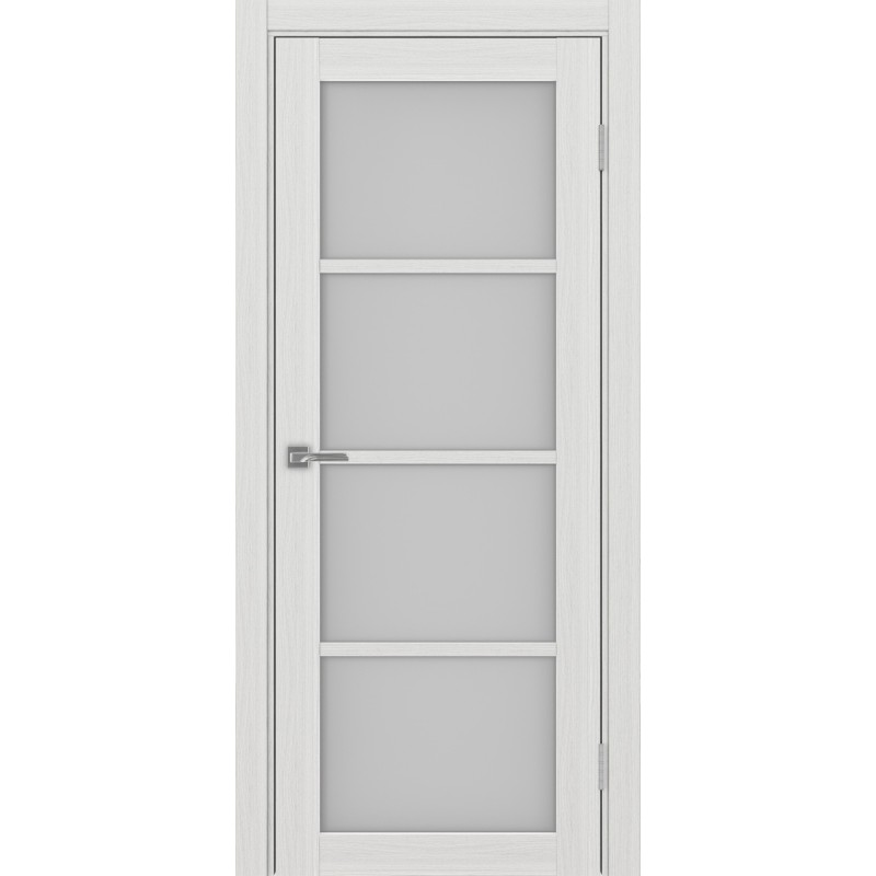 Межкомнатная дверь Турин 540.2222, цвет ясень серебристый, заполнение Мателюкс, размер 200*80 см.