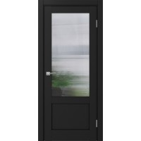 Турин 540ПФ.21, цвет Антрацит стекло Мору, размер 80*200 см.