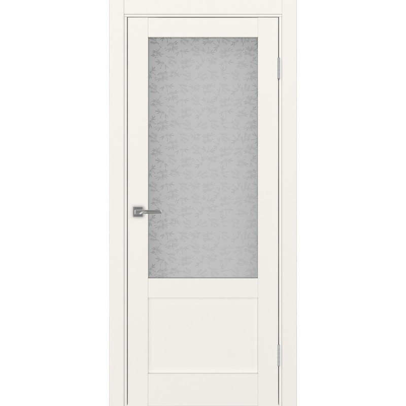 Межкомнатная дверь Турин 540ПФ.21, цвет, бежевый, заполнение Дали бесцветное, размер 200*80 см.