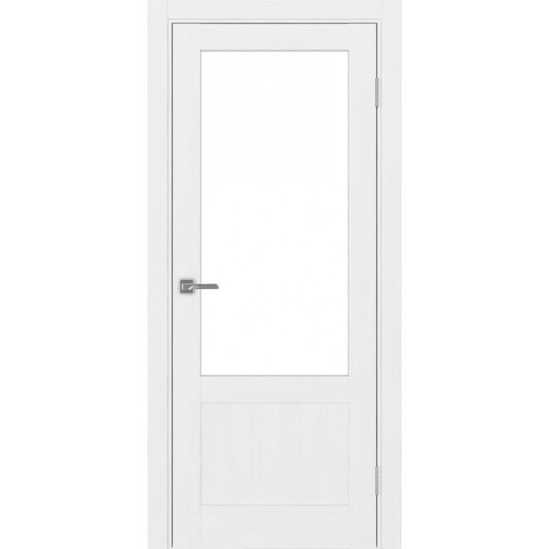 Межкомнатная дверь Турин 540ПФ.21, цвет белый лёд, заполнение LACбелый, размер 200*80 см.