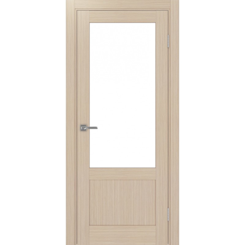 Межкомнатная дверь Турин 540ПФ.21, цвет дуб беленый FL, заполнение LACбелый, размер 200*80 см.