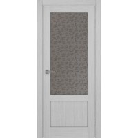 Турин 540ПФ.21, цвет дуб серый FL, заполнение Дали бронзовое, размер 200*80 см.