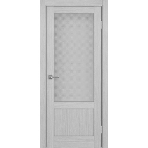 Турин 540ПФ.21, цвет дуб серый FL, заполнение Пунта бесцветное, размер 200*80 см.