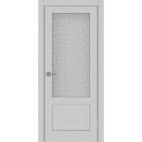 Турин 540ПФ.21, цвет пепельный, стекло Дали бесцветное, размер 80*200 см.