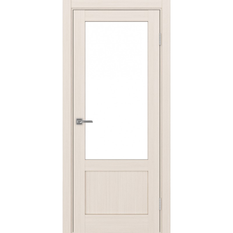 Межкомнатная дверь Турин 540ПФ.21, цвет ясень перламутровый, заполнение LACбелый, размер 200*80 см.