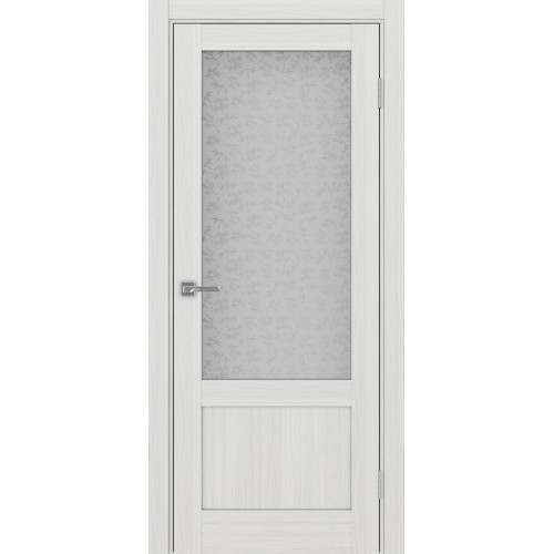 Турин 540ПФ.21, цвет ясень серебристый, заполнение Дали бесцветное, размер 200*80 см.