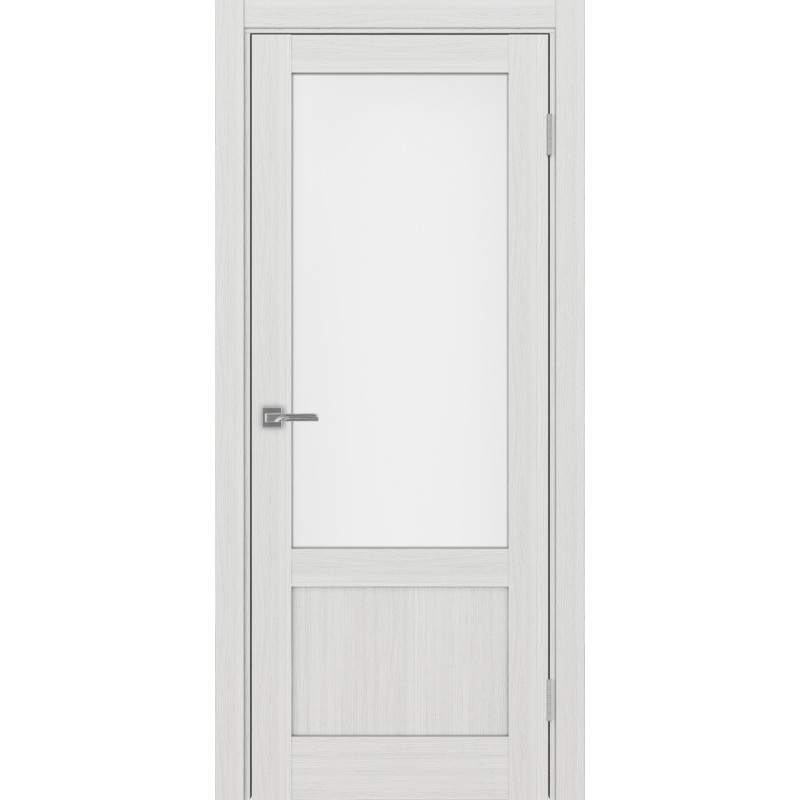 Межкомнатная дверь Турин 540ПФ.21, цвет ясень серебристый, заполнение Мателюкс, размер 200*80 см.