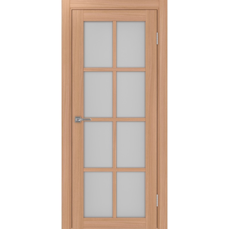 Межкомнатная дверь Турин 541.2222, цвет ясень тёмный, заполнение Мателюкс, размер 200*80 см.