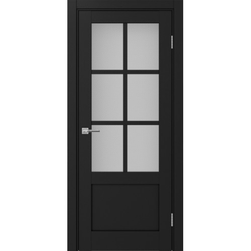 Турин 541ПФ.2221, цвет Антрацит стекло Пунта бесцветное, размер 80*200 см.