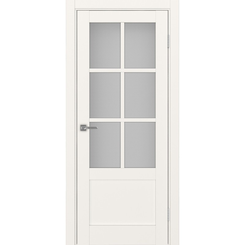 Межкомнатная дверь Турин 541ПФ.2221, цвет, бежевый, заполнение Пунта бесцветное, размер 200*80 см.