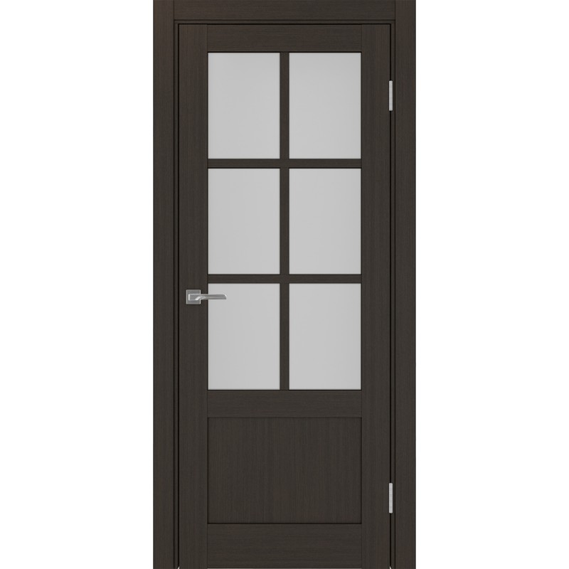 Межкомнатная дверь Турин 541ПФ.2221, цвет венге FL, заполнение Мателюкс, размер 200*80 см.
