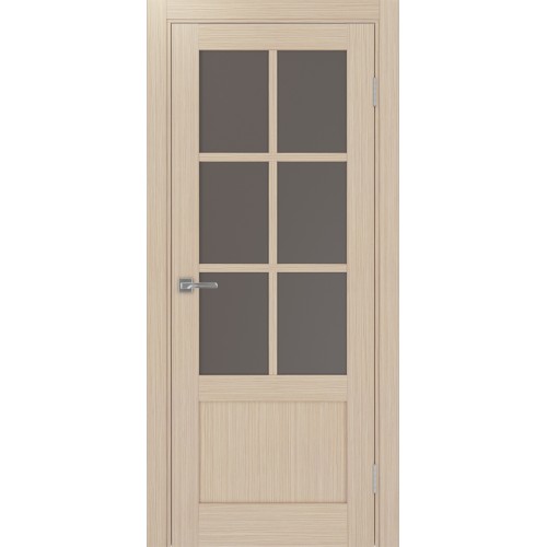 Турин 541ПФ.2221, цвет дуб беленый FL, заполнение Бронза матовое, размер 200*80 см.