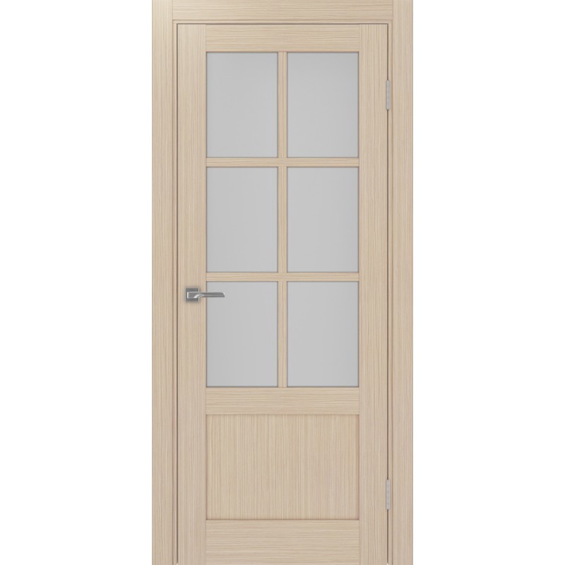 Межкомнатная дверь Турин 541ПФ.2221, цвет дуб беленый FL, заполнение Мателюкс, размер 200*80 см.