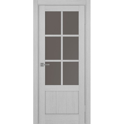 Турин 541ПФ.2221, цвет дуб серый FL, заполнение Бронза матовое, размер 200*80 см.