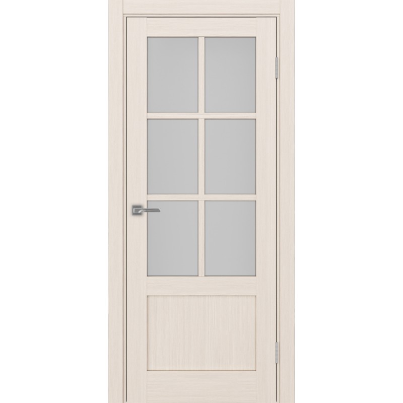 Межкомнатная дверь Турин 541ПФ.2221, цвет ясень перламутровый, заполнение Мателюкс, размер 200*80 см.