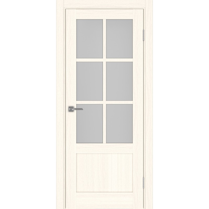 Межкомнатная дверь Турин 541ПФ.2221, цвет ясень светлый, заполнение Мателюкс, размер 200*80 см.
